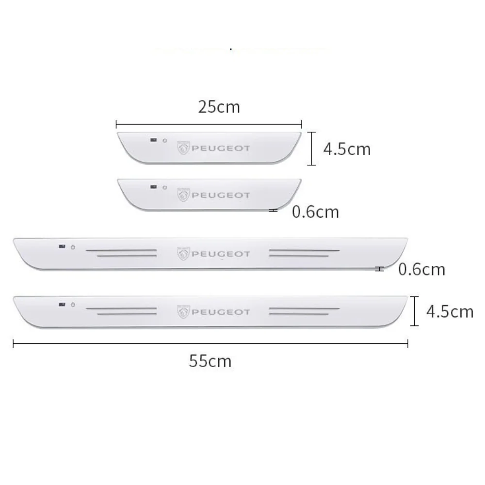2er-Pack LED Einstiegsleisten fürs Auto - Image 12