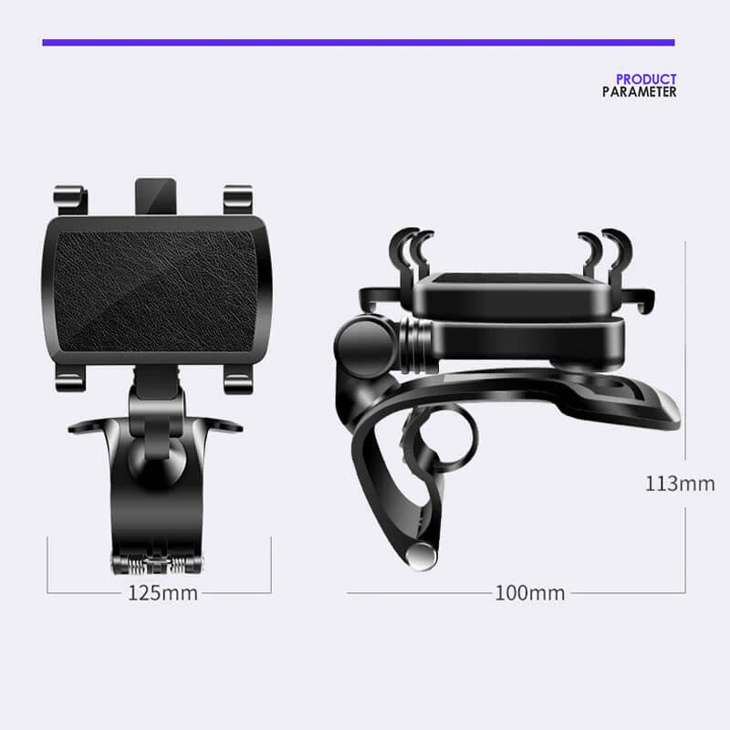 360° Drehbarer Autohalter mit Rundumsicht - Image 6