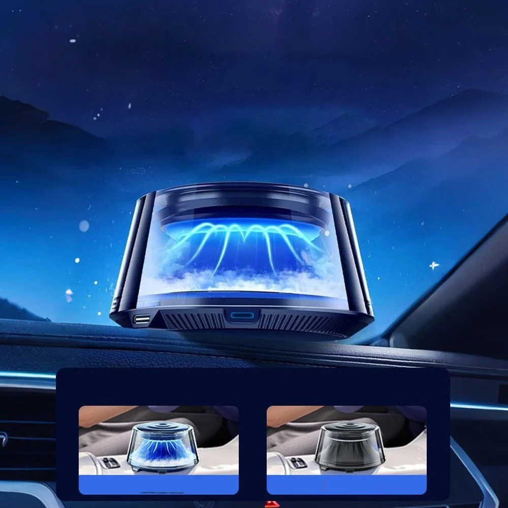LED Auto-Diffusor mit Vulkan-Effekt - Image 2