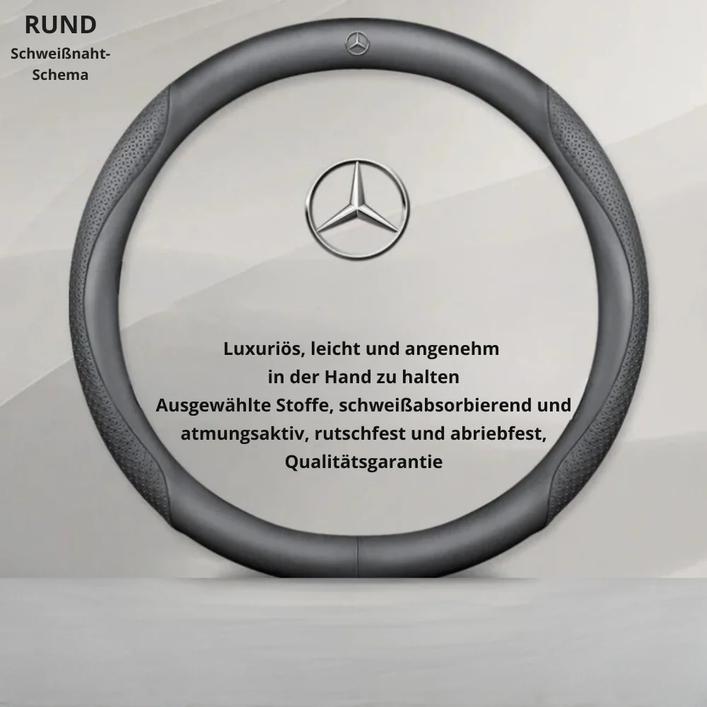 Personalisierte Lederabdeckung für das Auto-Lenkrad - Image 2