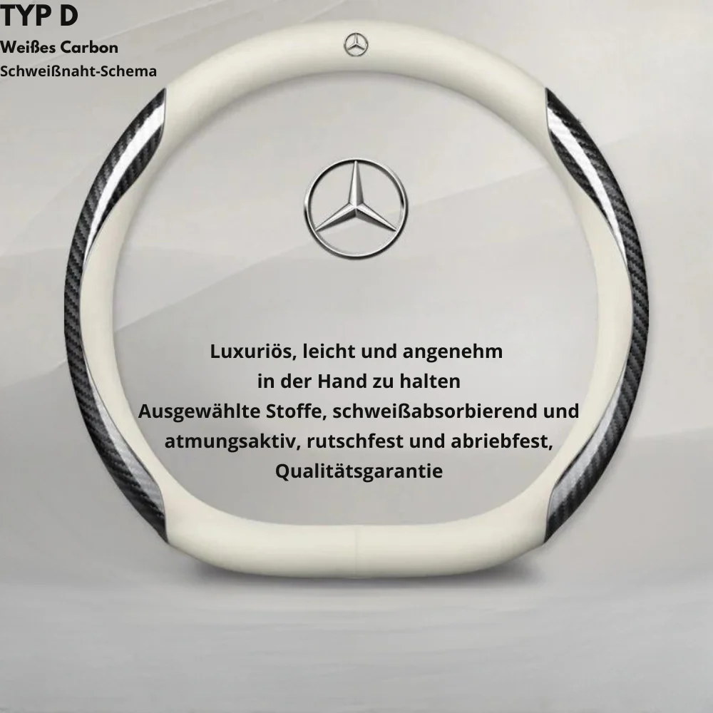 Personalisierte Lederabdeckung für das Auto-Lenkrad - Image 3