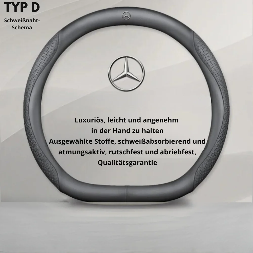 Personalisierte Lederabdeckung für das Auto-Lenkrad - Image 4