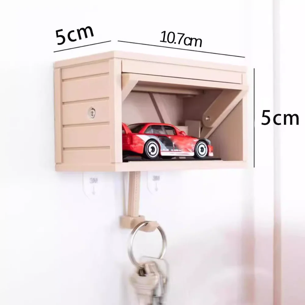 Schlüsselhalter in Garagenform für die Wand - Image 11