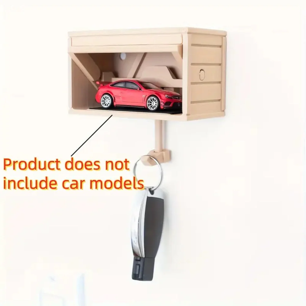 Schlüsselhalter in Garagenform für die Wand - Image 6