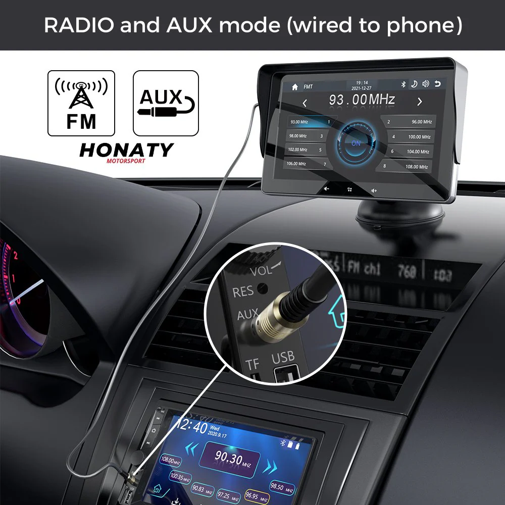 Verbundenes HD-Display mit CarPlay und Android Auto - Image 3