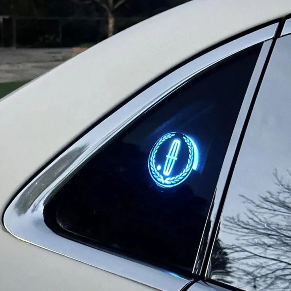 Wiederaufladbares LED-Autologo - Neon-Lichteffekt - Image 6
