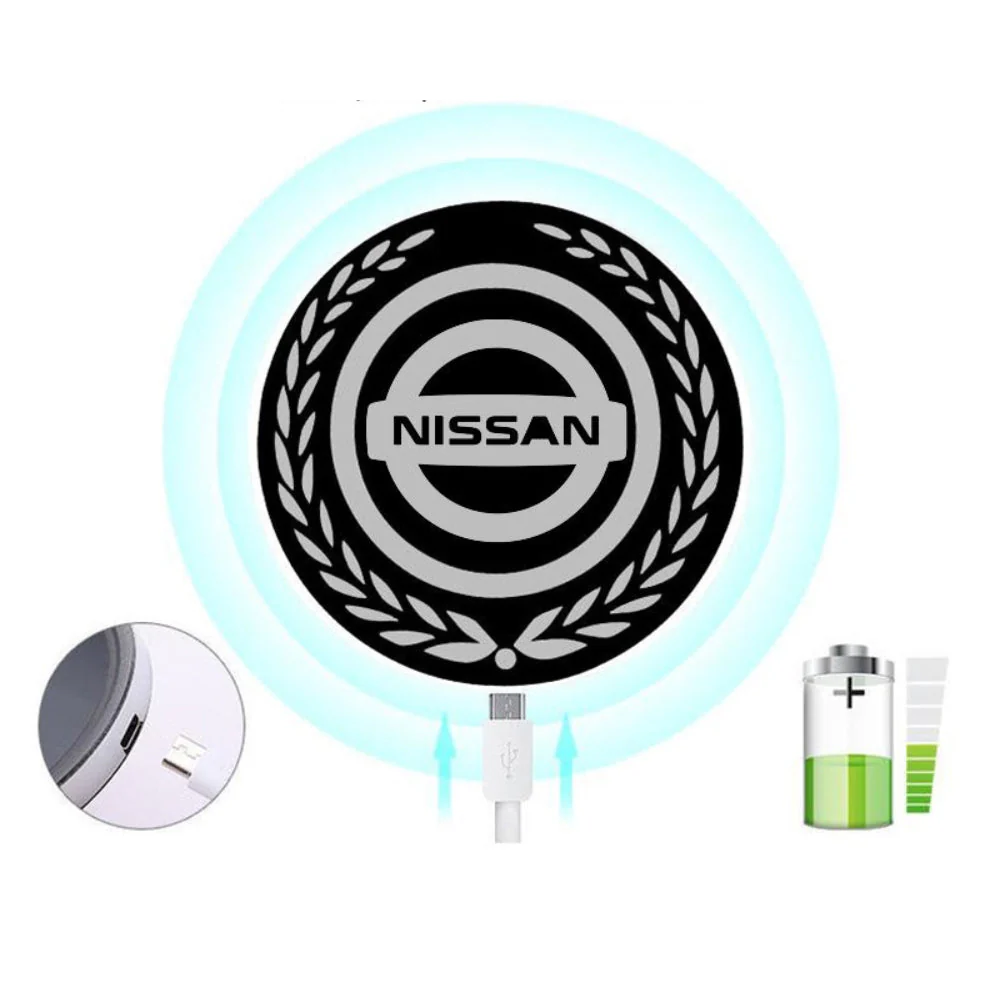 Wiederaufladbares LED-Autologo - Neon-Lichteffekt - Image 7